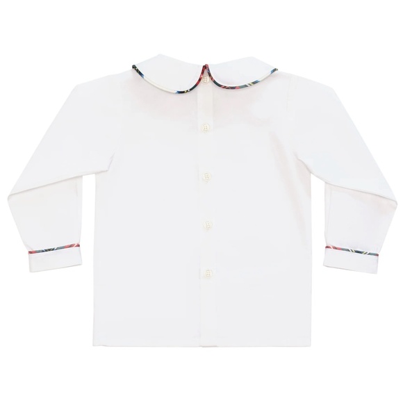 Henry Duvall James Henry Jon Jon and Peter Pan Shirt in Townsend Tartan, NWOT - Picture 5 of 15